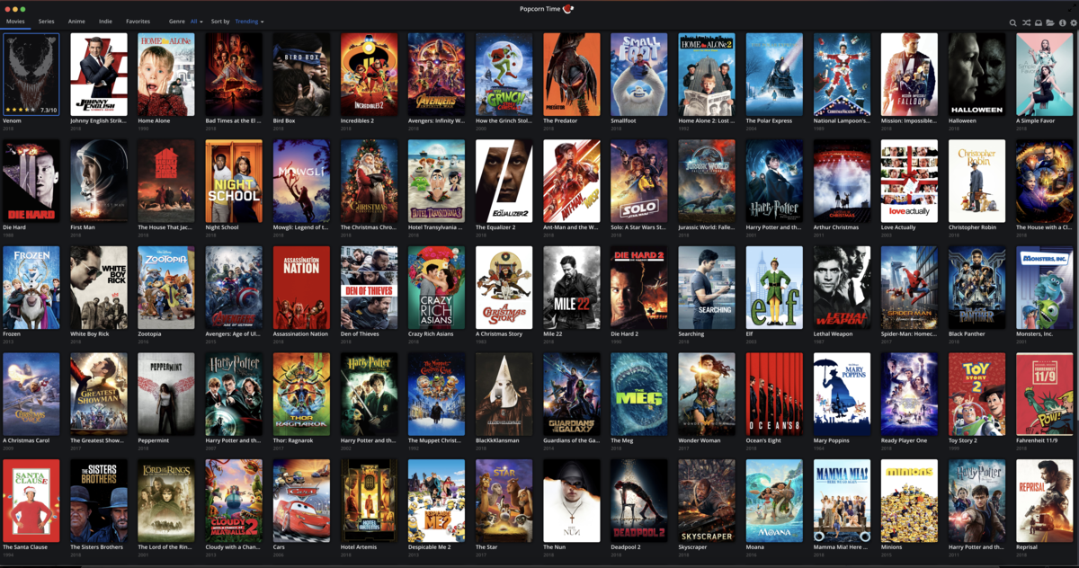 Popcorn time movies online free