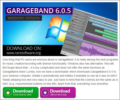 Garageband For Pc Windows 8